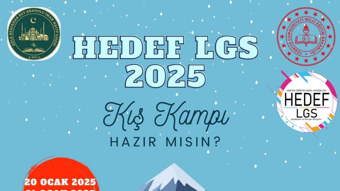 HEDEF LGS KIŞ TATİL KAMPI