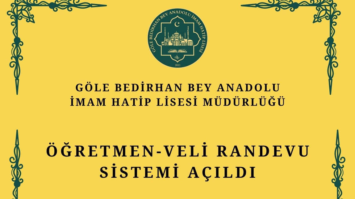 Veli Randevu Sistemi E-Devlet Üzerinden Açıldı